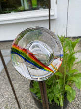 Lade das Bild in den Galerie-Viewer, Handgeformte Glaskugel für den Garten